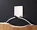 FOTYRIG Heavy Duty Adhesive Hooks Stick on Hooks Stainless Steel Waterproof Wall Hooks Hangers for Hanging Robe, Coat, Towel, Keys, Bags, Lights, Calendars -Home Kitchen Bathroom 4-Pack