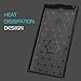 Sony Xperia XA2 Phone Case, MoKo Soft Lightweight TPU Bumper Cover Carbon Fiber Design Anti-Scratch Slim Back Panel Shock Aborsption Cellphone Shell for Sony Xperia XA2 5.2 Inch, Black
