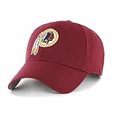 OTS NFL Washington Redskins All-Star MVP Adjustable Hat, Cardinal, One Size
