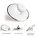 Morpilot Shower Head with Wireless Bluetooth Speaker, Fixed Bathroom Showerhead with High Pressure music Showerhead Jet, Removable Waterproof Shower Speaker - Built-in Mic to Play Music & Answer Calls