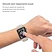 Apple Watch Series 4 42mm Screen Protector, AVIDET High Response Ultra Clear Screen Protector Skin for Apple Watch Series 4 42mm (HD Clear)(3-Pack)