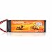 Floureon 2 Packs 6S 22.2V 4500mAh 45C Lipo Battery with XT60 Plug for RC Quadcopter Airplane Helicopter Car Truck (5.31 x 1.77 x 2.08 Inch)