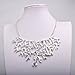 Jane Stone Hot Sale Fashion Vintage Silver Jewelry Tree Branch Necklace Modern Choker Jewelry Trendy Collar Necklaces Top Selling Women's Jewelry(Fn0738)
