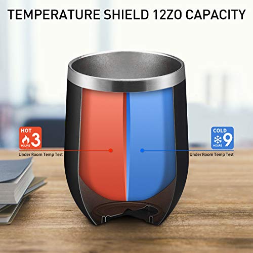black wine tumbler bulk