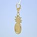 Mosichi Cute Enamel Pineapple Shaped Keychain Handbag Pendant