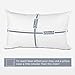 EDOW Throw Pillow Insert, Set of 2 Down Alternative Polyester Decorative Pillow, Cushion,Sham Stuffer. (White, 12x20)