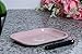 Metal Tray Small Pink Lightweight Tray - Curved Edges and Smooth Surface - 5.5 x 7 inch - Travel