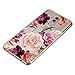 Amocase Cute Floral Case with 2 in 1 Stylus for Huawei Mate 20 Lite,Stylish Ultra Thin Sweet Flowers Soft Rubber Silicone TPU Shockproof Anti-Scratch Flexible Clear Case – Purple Flowerthumb 2