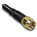 TRENDnet Low Loss RP-SMA Male to RP-SMA Female Antenna Cable, 6 m (19.6 ft.), 3.0 dB Max Signal Loss, TEW-L106 Black