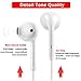 (2 Pack) Earbuds Headphones Stereo Earphones with Microphone and Noise Isolating Wired in-Ear Headset Compatible with iOS Devices 6s/plus/6/5s/se/5c/iPad/MP3/Android Modelthumb 3