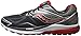 Saucony Men's Ride 9 Running Shoe, Grey/Charcoal/Red, 9.5 M US