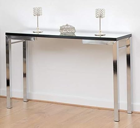 Abreo Mirrored C Frame Console Table Opa Opticad Com