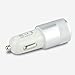 Intelligent Dual USB Car Charger for Phone and Other USB powered devices (Deep-Sea Blue)