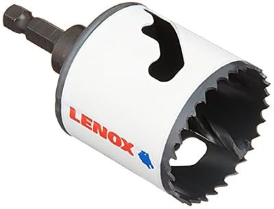 LENOX Tools Bi-Metal Speed Slot Arbored Hole Saw with T3 Technology, 2"