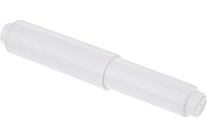 2 X Spring Loaded Toilet Roll Holder Insert White Fashion with nice