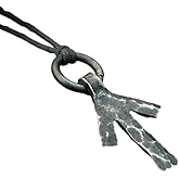 NauticalMart Forged Iron Tiwaz Tyr Tiw Rune Viking Pendant Norse Medieval Necklace Jewelry