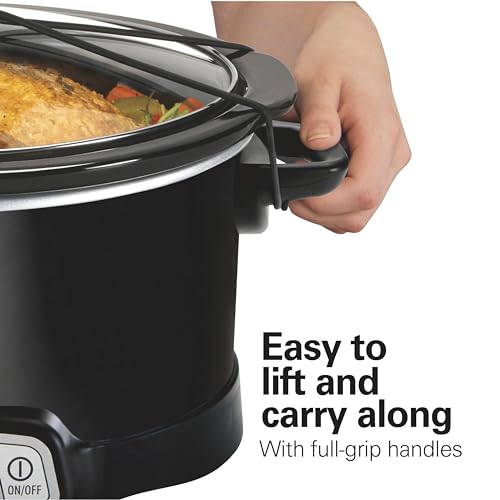 Hamilton Beach Portable 7 Quart Programmable Slow Cooker with Three