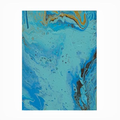 Trademark Fine Art Outdoor Canvas Art - Oilver Nolan 'Caribbean Blue II' Wall A…