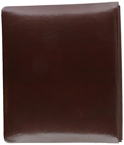 Pioneer Photo Albums 20-Page Family Treasures Deluxe Burgundy Bonded Leather Cover Scrapbook for 8.5 x 11-Inch Pages