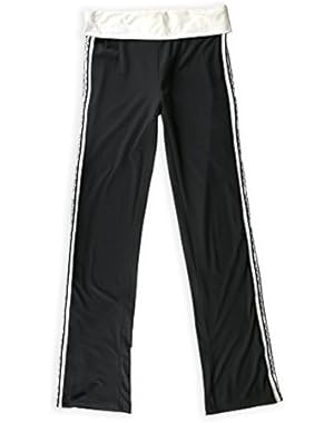 Bcbg Womens Metallic Logo Stripe Athletic Track Pants