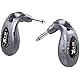 Xvive U2 rechargeable 2.4GHZ Wireless Guitar System - Digital Guitar Transmitter Receiver (Black)