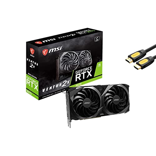 MSI GeForce RTX 3070 Ventus 2X OC LHR Graphics Card 8GB GDRR6 256