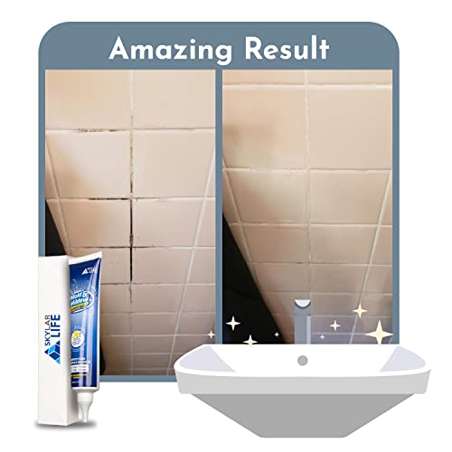 Skylarlife Home Tiles and Sealant, Rubber Stain Whitnener Gel Apply on
