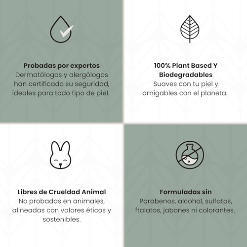 Elementa Toallas Faciales Secas Extra Grandes Desechables (Rostro Limpio y Sin Bacterias), Hipoalergénicas, 100% Biodegradables | Toallitas Desmaquillantes, Skin Care | 1 Paquete con 50 Toallitas.