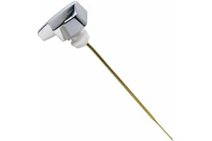 LEFITPA Replacement 9 Inches Eljer Toilet Tank Trip Lever Square - Chrome for Thrifco Plumbing 4401833