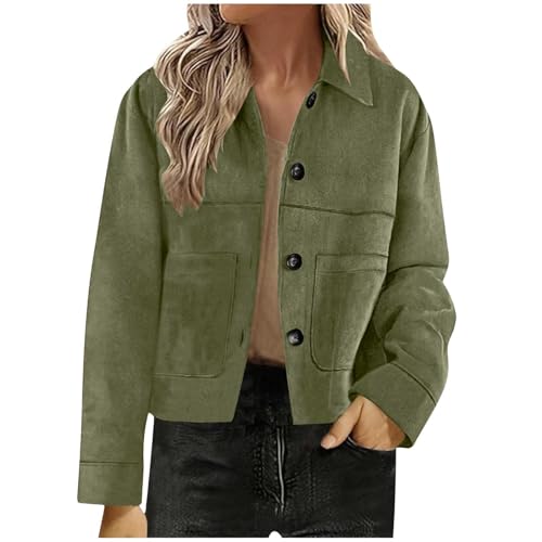Cropped Suede Jacket Women Fall Fashion Transitional Jackets Business Professional Office Work Clothes for Women