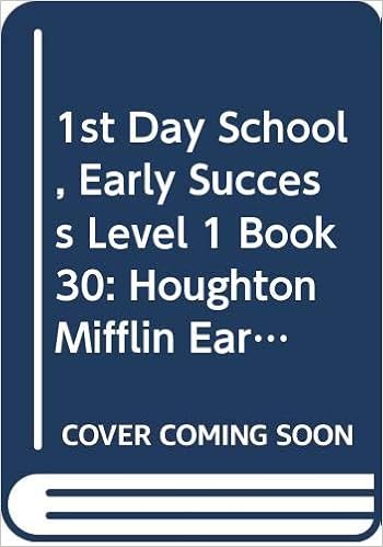 The First Day Of School Early Success Jen Mcveity Helene Desputeaux 9780395743256 Amazon Com Books