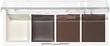e.l.f. Bite-Size Brow Mini Quad Dark Brown 0.14 Oz Eyebrow Kit view 5