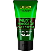 Male Massage Cream for Men, Body Gel with Oil for Men's Muscles, Re-Vitalize Massage Enlargement Cream, Enhance Size and Performance – Get Bigger Thicker and Stronger (Extra Strength)