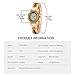 Womens Watches Wooden Analog Quartz M25 Wrist Watch Full Wood Band Wood Watch for Women
