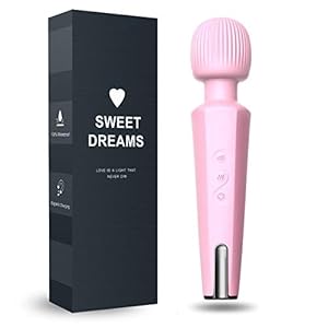 Upgraded Personal Wand Massager – 20 Magic Vibration Modes – Cordless and Handheld – Magnetic Charging – Waterproof…