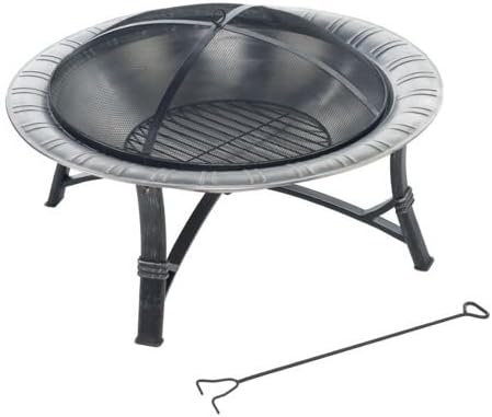 Mosaic Pantheon 35 Stainless Steel Fire Pit Amazon Ca Patio