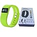 Vahulawa TW64 Smart Watch Bluetooth Watch Bracelet Smart band Calorie Counter Wireless Pedometer Sport Activity Tracker For iPhone Samsung Android IOS Phone (Green)