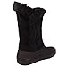 Crocs Womens Modessa Synthetic Suede Button Boot Shoes, Black/Black, US 8