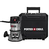 PORTER-CABLE 9690LR 11 Amp 1-3/4-Horsepower Fixed Base Router with 1/4-Inch and 1/2-Inch Collets