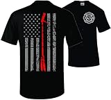 Thin Red Line Halligan Patriot Apparel Firefighter T-shirt
