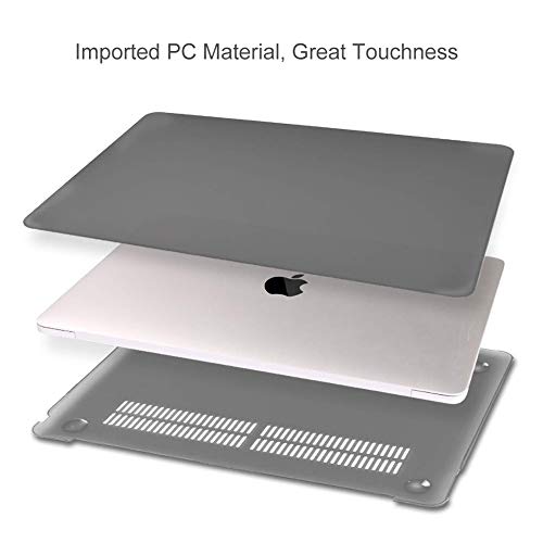 Skyera 13-Inch MacBook Air Case - Rubber Hard Shell for Mac Laptop A1932, New 2018 Release - Computer Skins with Full Surface, Corner Scratch Protectors - Includes Protective Silicone Keyboard Guards
