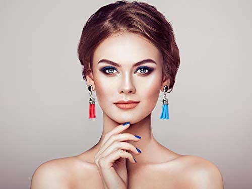 6 Paxcoo+Keychain+Tassels+Acrylic+Supplies