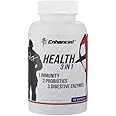 Enhanced Labs - Superhuman Immunity - Probiotics & Digestive Enzymes for Immunity Support & Reduced Fatigue for Men & Women (90 Capsules)