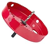 GoSports 6" Hole Saw - Heavy Duty Steel Design - Great for Making Cornhole Boards