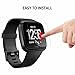 [6-Pack]Fitbit Versa Screen Protector (Not Glass), FilmHoo LiQuidSkin Full Coverage Screen Protector for Fitbit Versa Smartwatch (Case Friendly) HD Clear Anti-Bubble Film