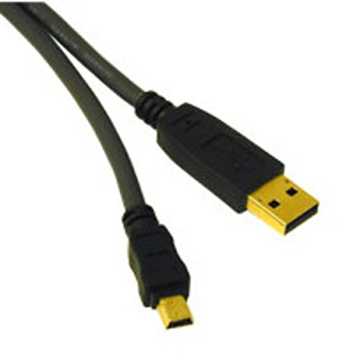 C2G/Cables to Go 29653 Ultima USB 2.0 A to Mini-B Cable, Charcoal (5 Meter)