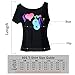 Women's I Love The 80's T-Shirt 80s Outfit Accessories(L/XL,Purple)