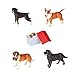 Assorted 4pcs/set of Ukenn 2nd Generation 3d Dog Puzzles DIY Boxer/bull Terrier/labrador/st.bernard Models Kids Educational Toy 6366 by ARTKAL