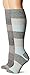Columbia Women's Micropoly Striped 2 Pack Knee High, Pond, 9-11