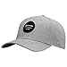 TaylorMade New Era 39Thirty Crest Cap, Gray, Large/X-Large